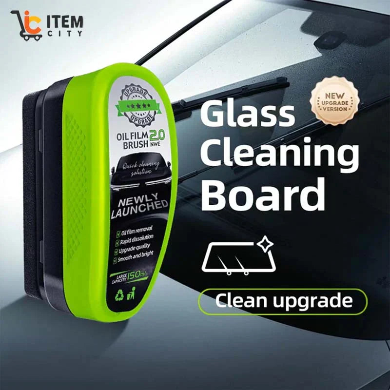 Car oil film cleaner brush | Clear vision glass cleaner
