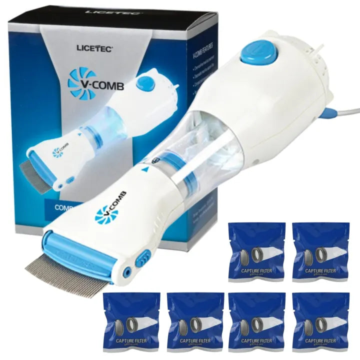 V-Comb Electronic Lice Removal Comb – Safe & Chemical-Free