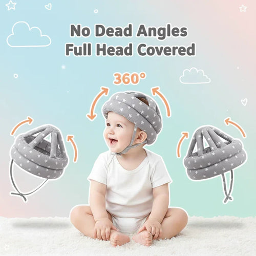 Baby Safety Helmet – Adjustable 360° Protection (6–36 Months)