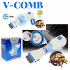 V-Comb Electronic Lice Removal Comb – Safe & Chemical-Free