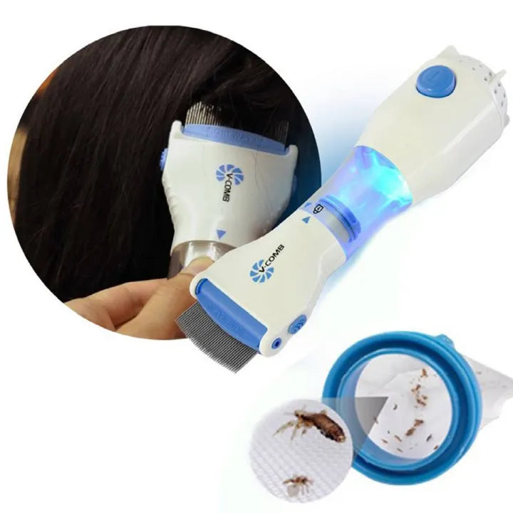 V-Comb Electronic Lice Removal Comb – Safe & Chemical-Free