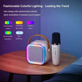 🎤 K12 Mini Portable Karaoke Machine – Bluetooth 5.3 PA Speaker System