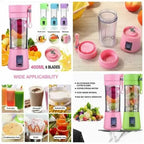 🍓 USB Rechargeable Portable Juicer Blender (380ml)