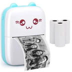 🖨️ Pocket Inkless Mini Printer – Portable Bluetooth Thermal Printer