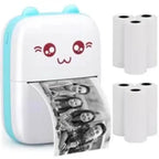 🖨️ Pocket Inkless Mini Printer – Portable Bluetooth Thermal Printer