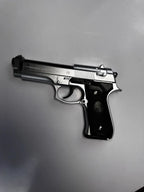 Silver Color M92 Beretta Airsoft Toy Gun – Realistic 6mm BB Pistol Replica for Safe Tactical Play